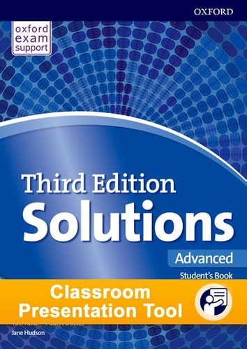 Solutions 3rd Edition Advanced Students Book Workbook Cpt Access Card 3rd Revised Edition Oxford University Press Staff