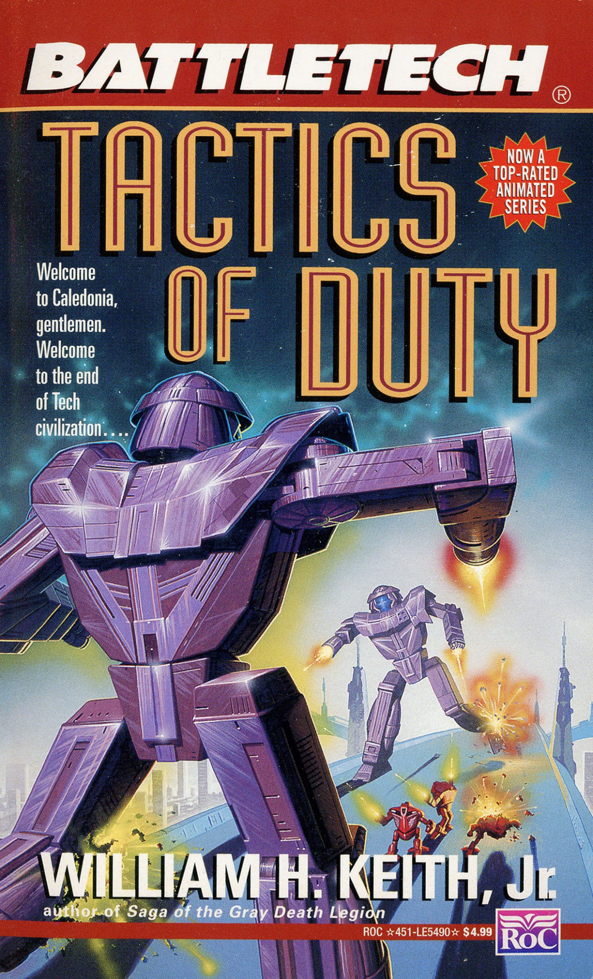 Battletech 27 Tactics Of Duty William H Keith Jr
