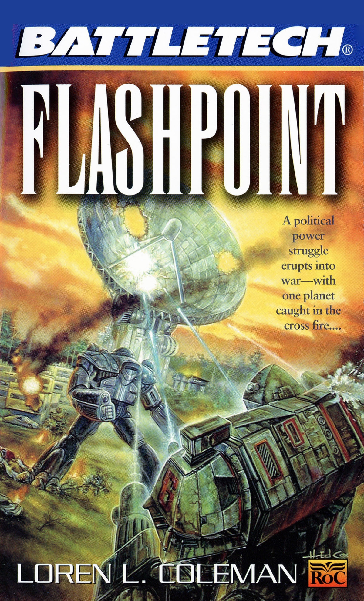 Battletech 54 Flashpoint Loren L Coleman