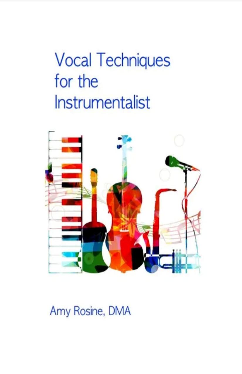 Vocal Techniques For The Instrumentalist First Edition 1st Amy Rosine