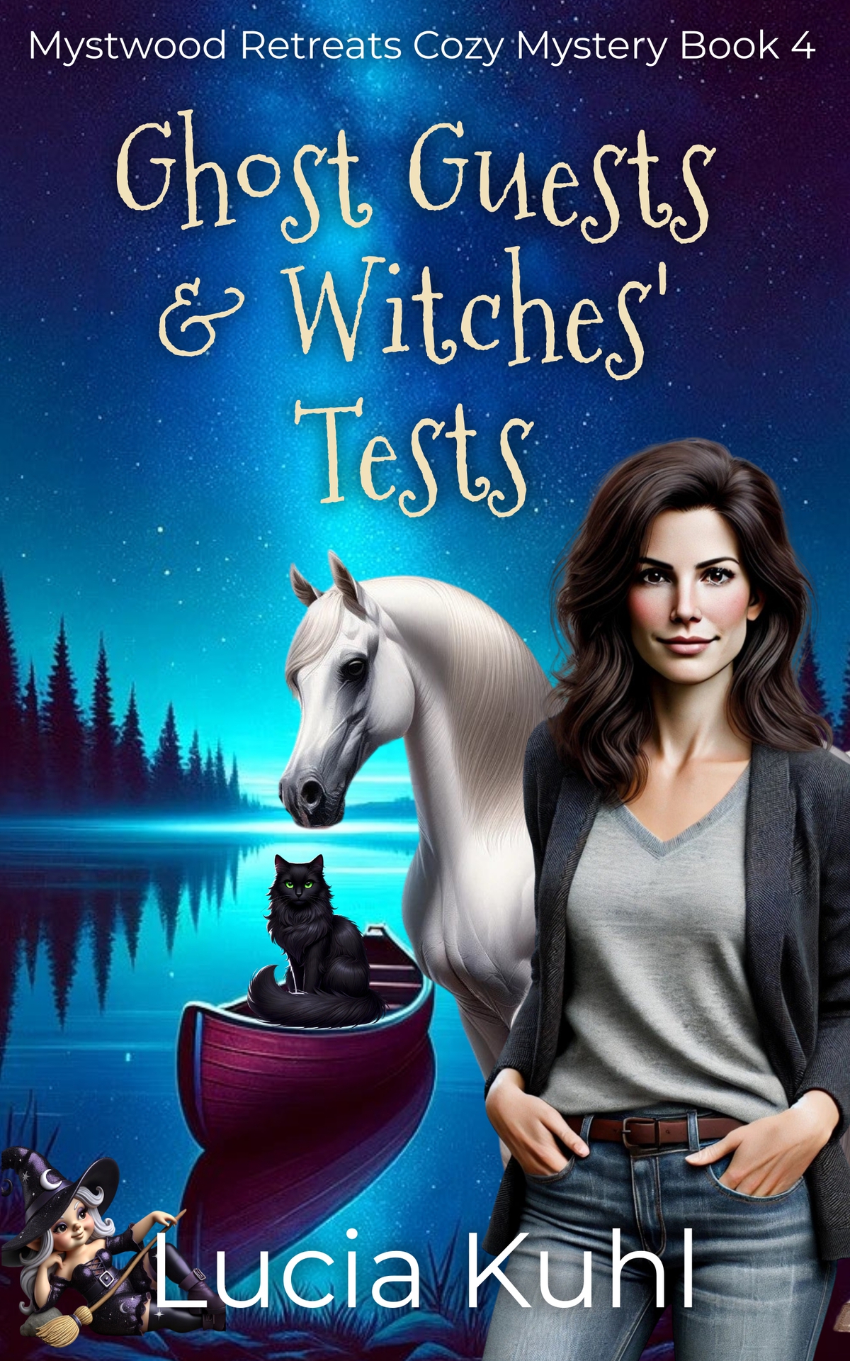 Ghost Guests Witches Tests A Milife Paranormal Cozy Mystery 1st Edition Lucia Kuhl