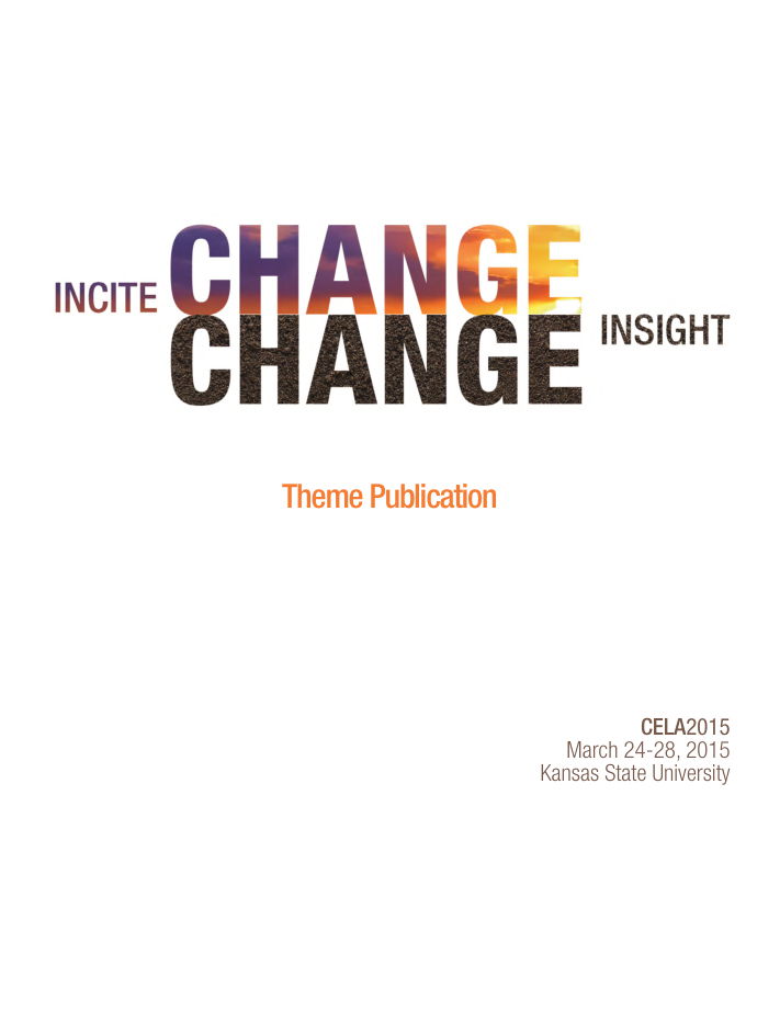 Incite Change I Change Insight 1st Edition Tim Keane Carl Smith