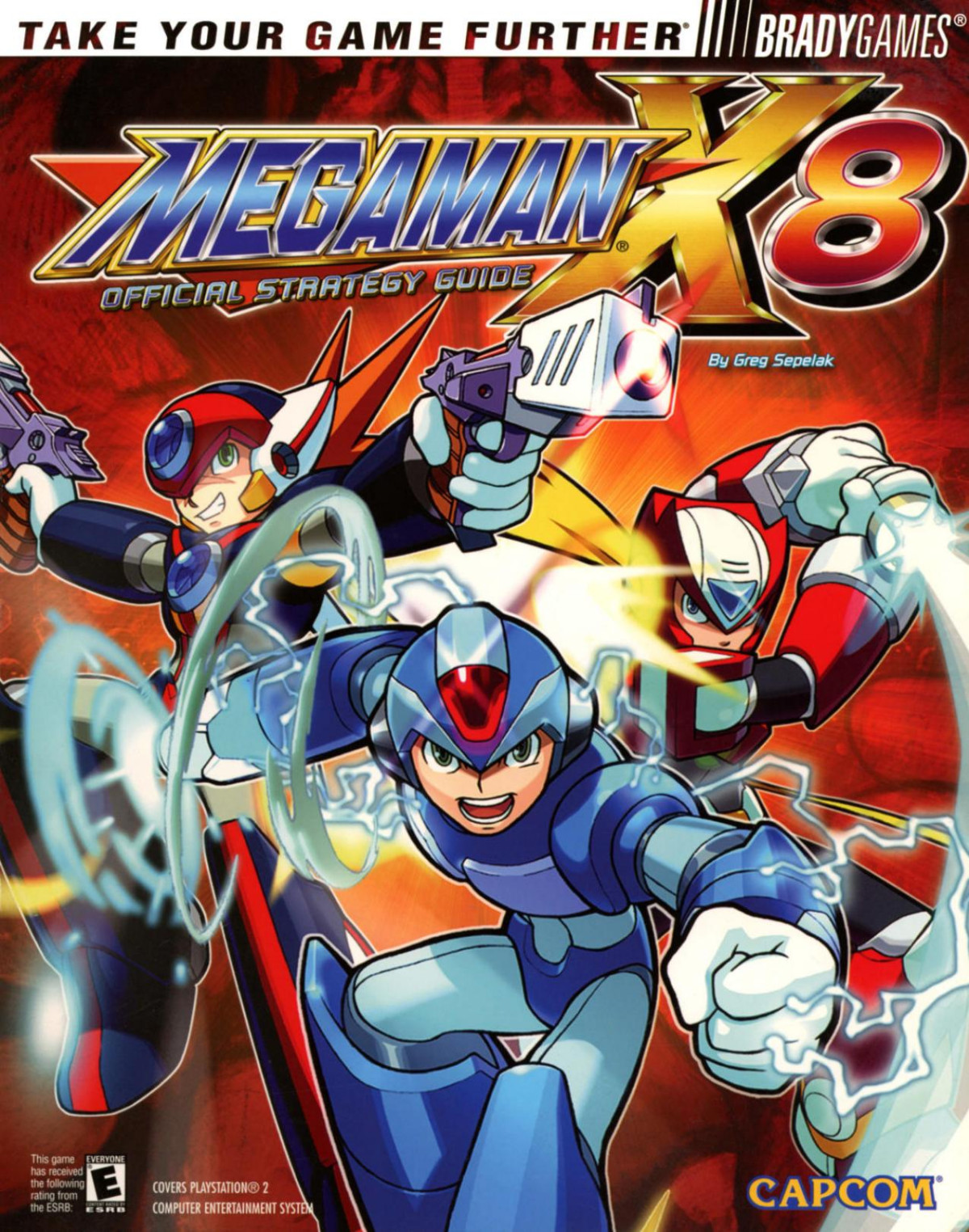 Mega Man X8 Official Strategy Guide 1st Edition Greg Sepelak