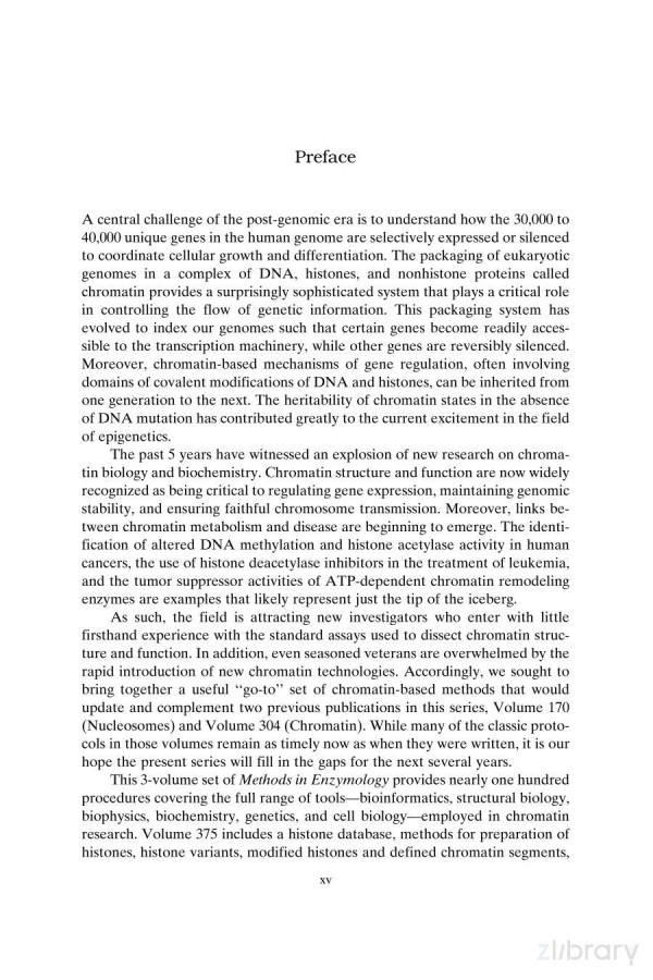 Chromatin And Chromatin Remodeling Enzymes Part B C Wu D Allis