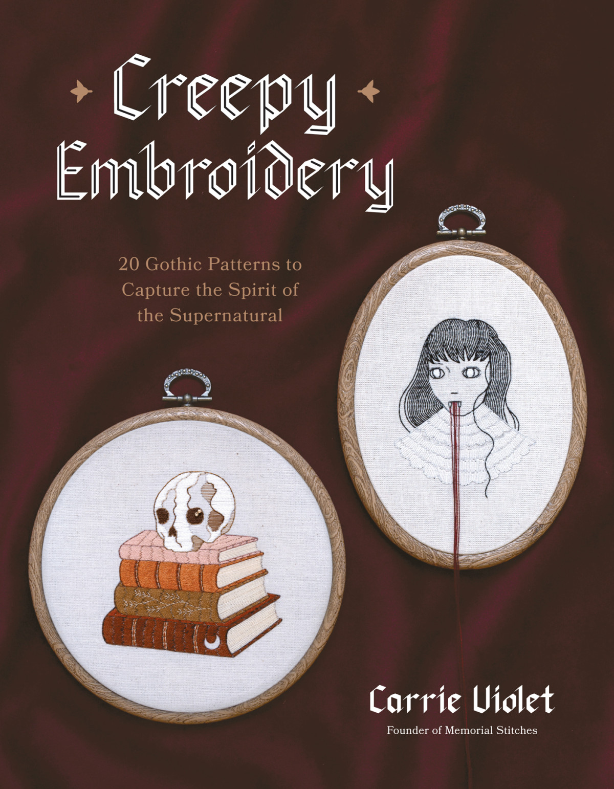 Creepy Embroidery 20 Gothic Patterns To Capture The Spirit Of The Supernatural Carrie Violet