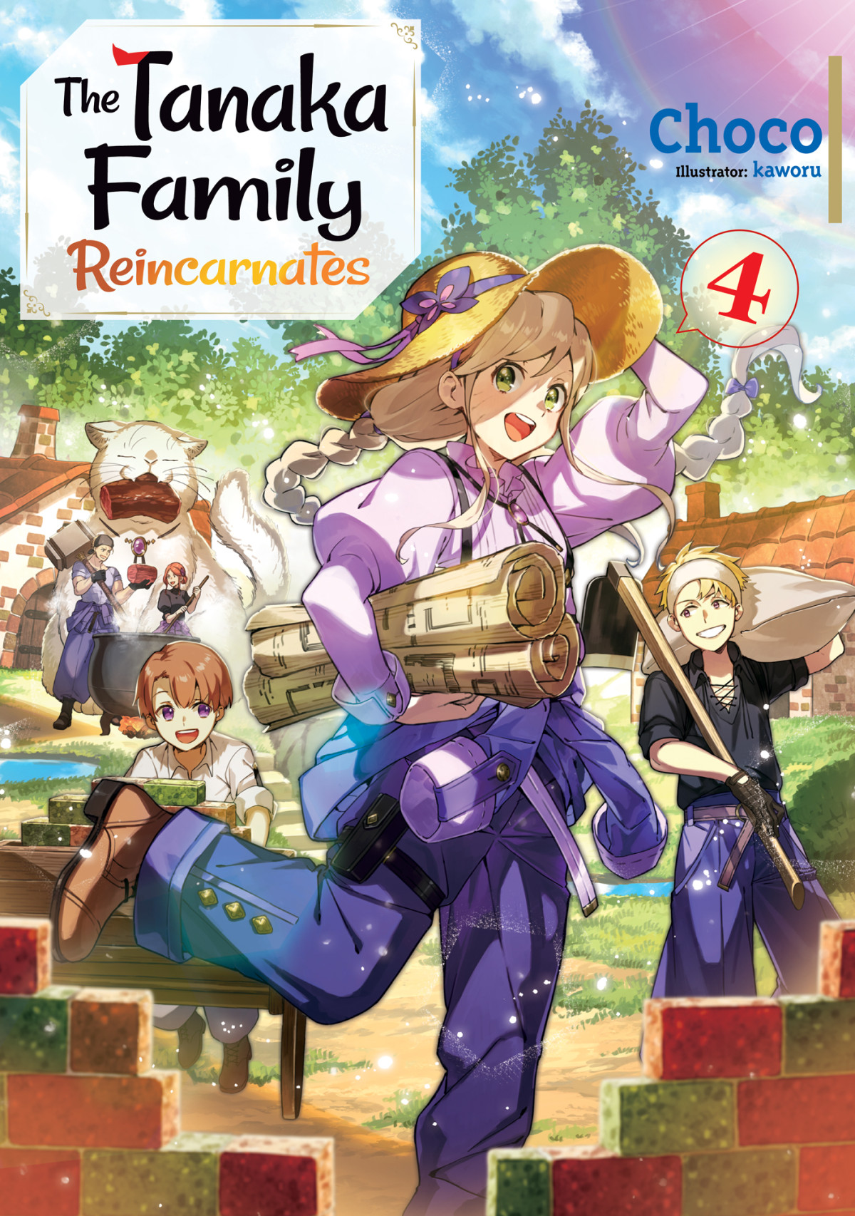 The Tanaka Family Reincarnates Volume 4 Choco