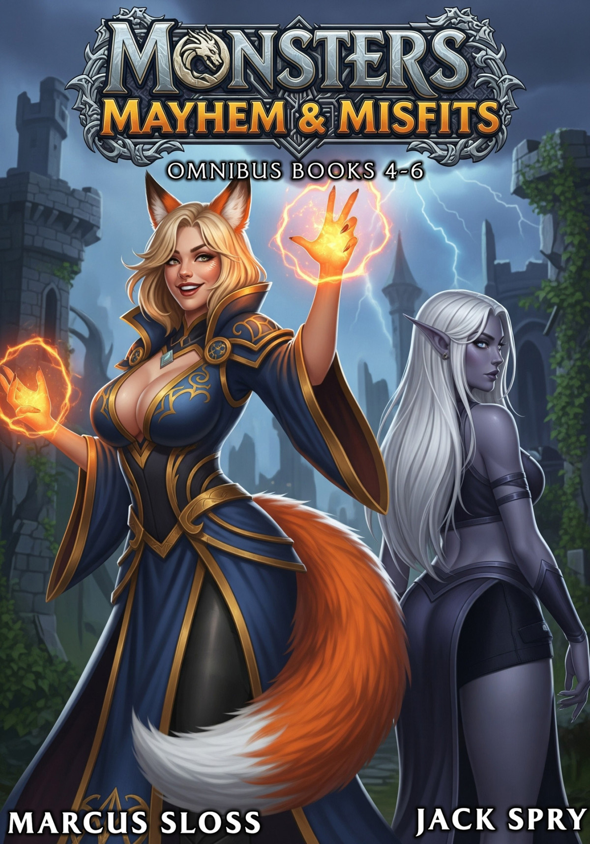 Monsters Mayhem Misfits Omnibus Books 46 Jack Spry Marcus Sloss