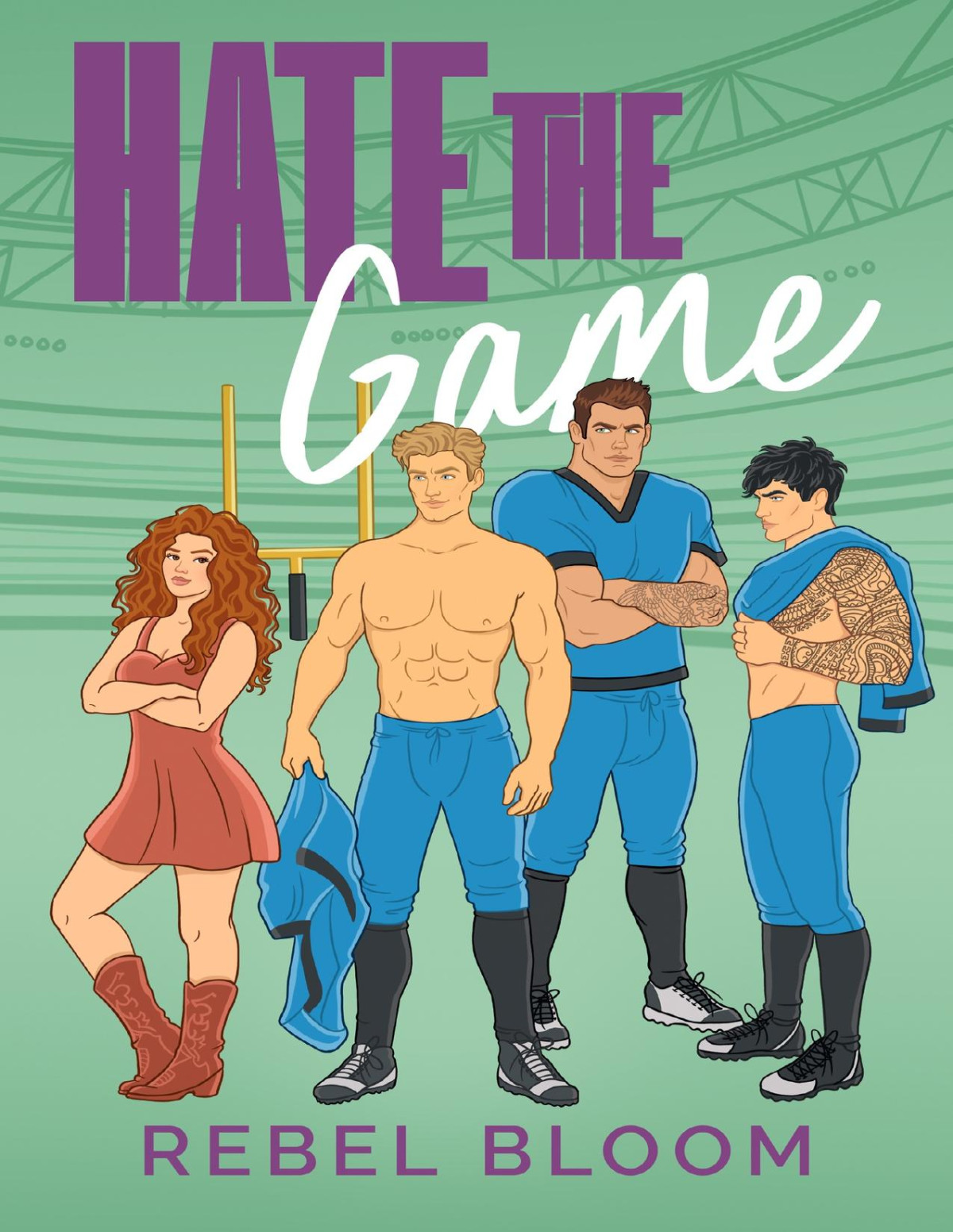 Hate The Game A Contemporary Reverse Harem Romance Playing Dirty Book 1 Rebel Bloom