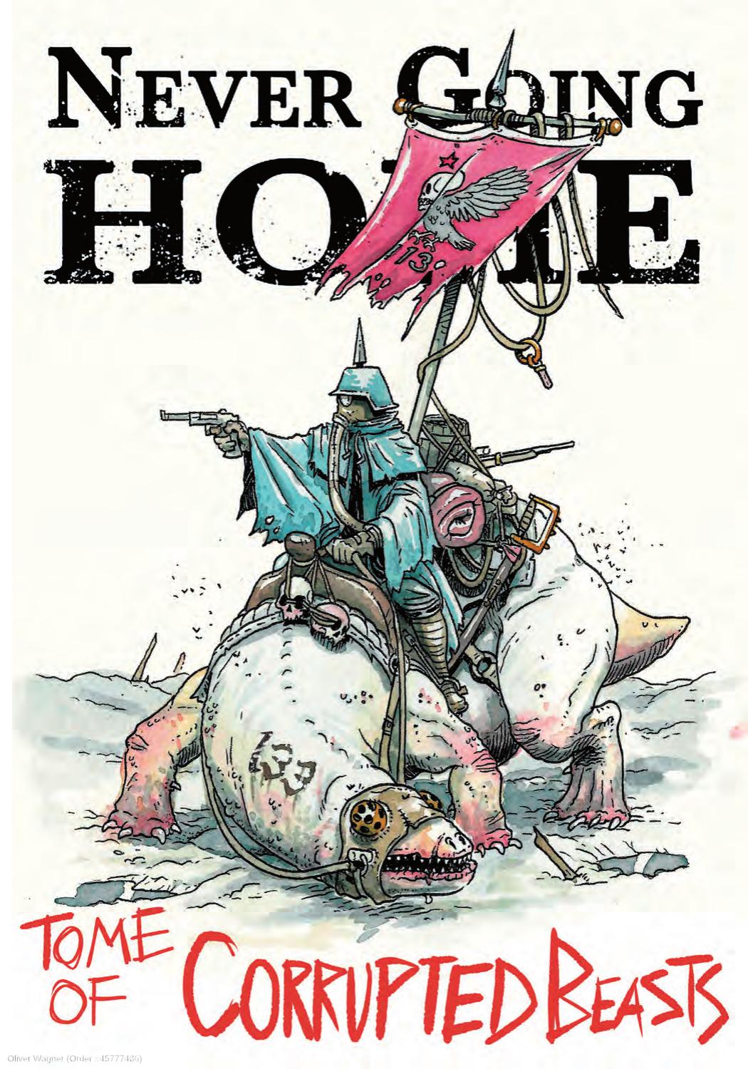 Never Going Home Tome Of Corrupted Beasts Brandon Aten Matthew Orr