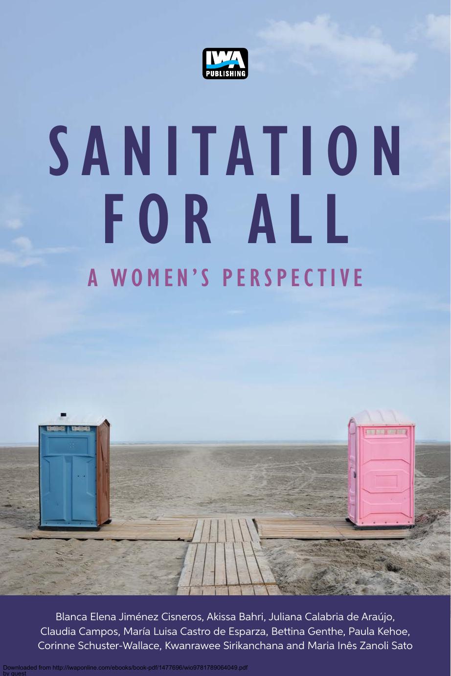 Sanitation For All A Womens Perspective Blanca Elena Jiménez Cisneros