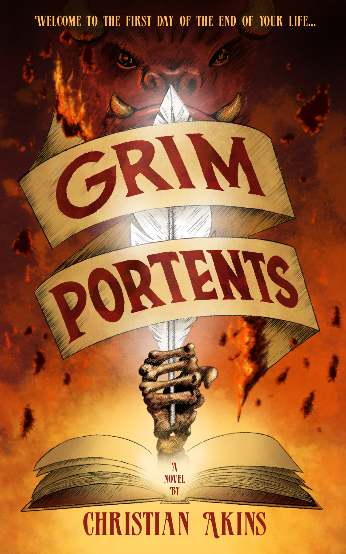 Grim Portents Christian Akins