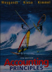 Accounting Principles 7th Ed Weygandt Jerry J Kieso Donald E Kimmel