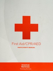 American Red Cross First Aidcpraed Participants Manual American Red Cross
