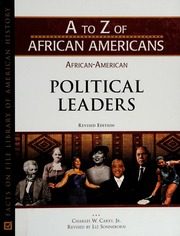 Africanamerican Political Leaders Rev Ed Carey Charles W Sonneborn