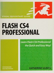 Adobe Flash Cs4 Professional For Windows And Macintosh Ulrich