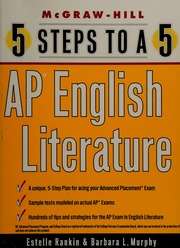 Ap English Literature Rankin Estelle M Murphy Barbara L