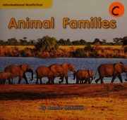 Animal Families Mckenna Bonnie Author
