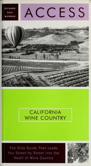 Access California Wine Country 6th Edition Wurman Richard Saul