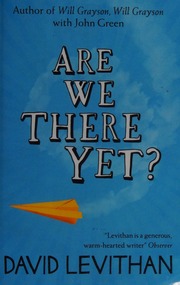 Are We There Yet Levithan David Author