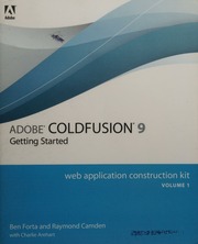 Adobe Coldfusion 9 Web Application Construction Kit Forta Ben