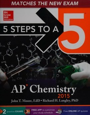 Ap Chemistry 2015 Moore John T 1947 Langley Richard
