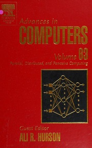 Advances In Computers Vol63 Parallel Distributed And Pervasive Computing Zelkowitz