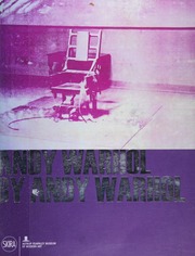 Andy Warhol By Andy Warhol Warhol Andy 19281987 Kvaran Gunnar B Ueland