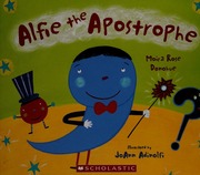 Alfie The Apostrophe Donohue Moira Rose Adinolfi Joann Illustrator