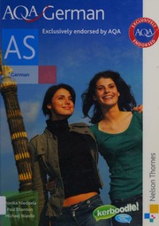 Aqa As German Students Book Shannon Paul 1958 Niedziela Monika Wardle