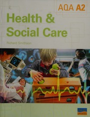 Aqa A2 Health Social Care Smithson Richard