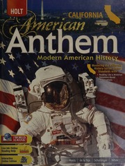 American Anthem Modern American History Student Edition Ayers