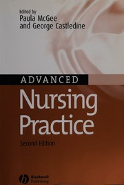 Advanced Nursing Practice 2nd Ed Mcgee Paula Castledine George