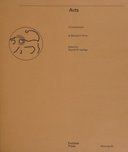 Acts A Commentary Pervo Richard I Author Attridge Harold W