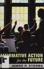 Affirmative Action For The Future Sterba James P