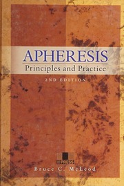Apheresis Principles And Practice 2 Edition Mcleod Bruce C Price