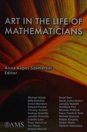 Art In The Life Of Mathematicians Szemeredi Anna Kepes 1945 Editor Atiyah