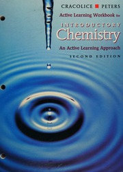 Active Learning Workbook For Introductory Chemistry An Active Learning Approach Second Edition Cracolice