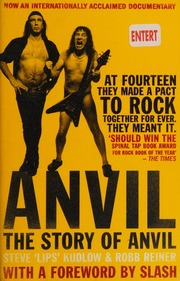 Anvil The Story Of Anvil Kudlow Steve Reiner Robb Uhlig Robert
