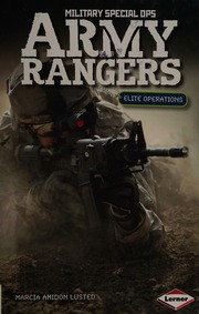 Army Rangers Elite Operations Lusted Marcia Amidon