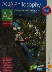 Aqa A2 Philosophy Cluett Chris Rawlinson David Butler Martin Atherton