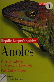 Anoles Bartlett R D Richard D 1938 Bartlett Patricia 1949