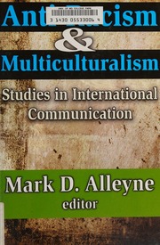 Antiracism Multiculturalism Studies In International Communication Alleyne