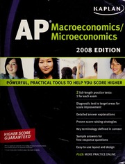 Ap Macroeconomicsmicroeconomics None 2008 Ed Bishop Sangeeta K