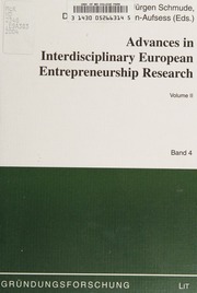 Advances In Interdisciplinary European Entrepreneurship Research Dowling