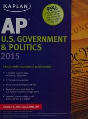 Ap Us Government Politics 2015 Kleinschmidt Ulrich Author