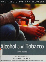 Alcohol And Tobacco Poole Hilary W Author