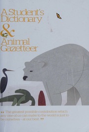 Animal Gazetteer French Mary 1957 Dictionary Project Inc