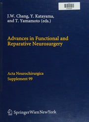 Advances In Functional And Reparative Neurosurgery 1 Edition Chang