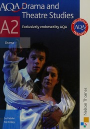 Aqa A2 Drama And Theatre Studies Student Book Fielder Su Friday