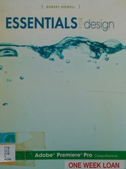 Adobe Premiere Pro Comprehensive Howell Robert